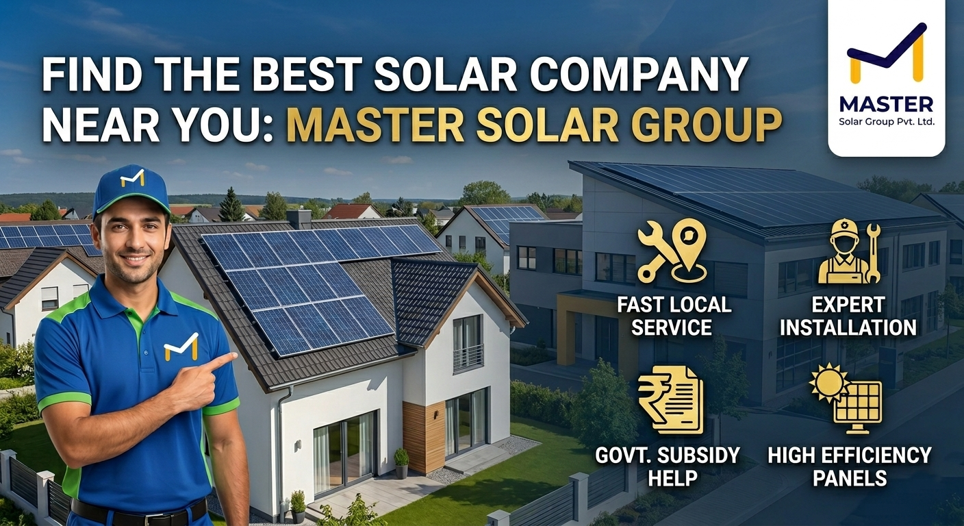 Looking for a \"Solar Company Near Me\"? Why Master Solar Group is Your Best Local Partner