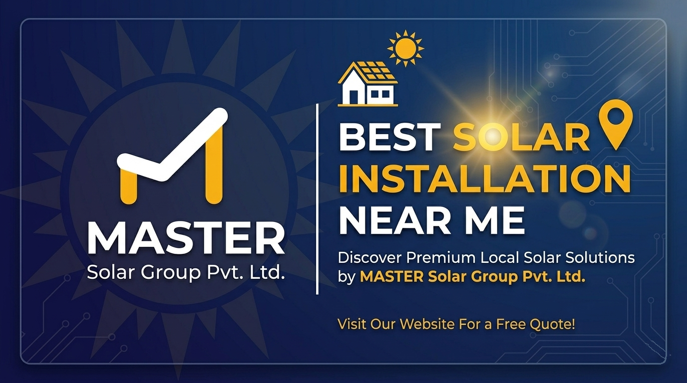 Finding the Best Solar Installation Near You: Why Master Solar Group Is the Local Leader